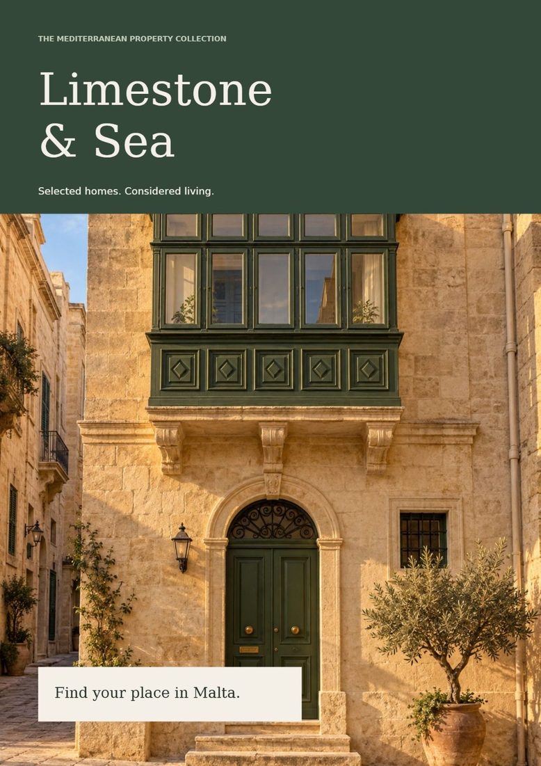 The cover of Limestone and Sea, a property collection made with Flippique.